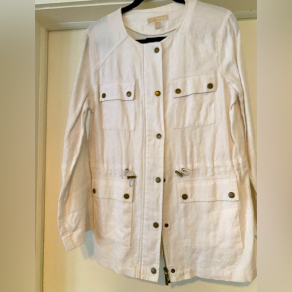 MICHAEL KORS denim longer jacket